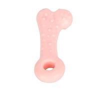 ZJchao Juguete Masticable para Perros con Forma de Hueso para el Cuidado, Juguete Interactivo para Mascotas con Material TPR Seguro para Perros Pequeños y Medianos (Polvo de Huesos pequeños)
