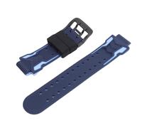 ZJchao Kids Smartwatch Band Smartwatch Reemplazo Correa de Reloj para Niños Strism Silicona Resistente Al Sudor con Hebilla de Acero Inoxidable para Todos los Niños Smartwatches de 15 (Azul Oscuro)