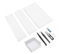 ZJchao Kit de Exhibición de Muestras de Mariposas con Tablas de Prensado, Espuma EVA, Pasadores de Acero Inoxidable y Estuche de Almacenamiento para Proyectos de Recolección y Preservación de Insectos