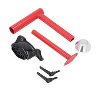 ZJchao Kit de máquina manual para cambiar neumáticos con cabeza de pato, herramienta de cambio de neumáticos resistente con diseño versátil para reparación de automóviles y uso en talleres