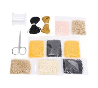 ZJchao Kit de Pulsera de Abeja DIY, Kit para Hacer Pulseras con Cuentas de Animales, Pulsera de Abeja en 3D con Cuentas Brillantes for Manualidades Infantiles y Amantes de las