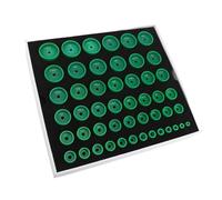 ZJchao Kit de Troqueles de Prensa de Reloj, Pom 68 Piezas 8-48mm Herramienta de Prensa de Reloj con Troqueles, Juego de Reparación de Relojes para Relojeros, Herramienta de Prensa de