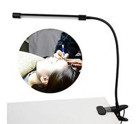 ZJchao Lámpara de lectura para tatuajes, con carga USB y luz regulable, ideal para cejas, manicura y pestañas.