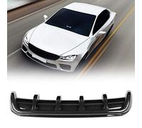 ZJchao Largo 2019 Difusor de Aleta de Tiburón Mejorador de Alerón Universal ABS Negro Premium para la Mayoría de los automóviles: Fácil Instalación, Mejora del Rendimiento Aerodinámico (Estilo de