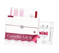 ZJchao Lash Lift Kit Kit Profesional para Permanente de Pestañas con de 2 Pasos para Rizos Duraderos Hasta 90 Días 20-30 Usos Incluye Solución Permanente (de Pestañas Doble Efecto Camelia)