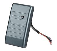 ZJchao Lector, ID Wiegand Lector de Control de Acceso de Tarjetas de Seguridad Wiegand 26/34 - de Tarjetas ID/IC de 125 KHz y 13,56 MHz Ideal para Aplicaciones en Exteriores (Gris IC13.56Mhz)