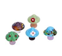 ZJchao Lindas Estatuas de Resina de Resina Ornamento en Miniatura Juego para Recipientes de Vidrio y Decoraciones de Jardín