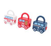 ZJchao Lock and Key Toy, Preescolar Toys PP Plass con Llaves para Niños para Niños para el Juguete Educativo
