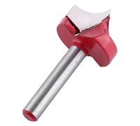 ZJchao Madera Ranura Broca Enrutadora con Punta de Aguja en V para Grabado CNC 3D con Vástago de 6 Mm - Broca para Carpintería de Aleación para Tallado Decorativo y Letras de Letreros (Diámetro de