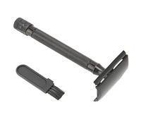 ZJchao Manual de Doble Borde de Doble Borde de Seguridad Barba Barba Barba Rasurador de Barba con un Cómodo Agarre de Rendimiento Estable Cepillo de Limpieza para Hombres Cuidado de