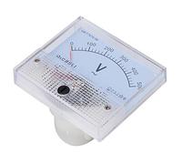 ZJchao Medidor de Voltaje del Puntero de CA Medidor de Voltaje de Voltaje de Panel Medidor de Escala 0-500V Rango de Escala con Pantalla de Tendencia para Minería Industrial 冶金化工电力