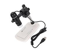 ZJchao Microscopio Digital, Microscopio USB Profesional HD USB Digital Medición LED Medido 300X 5MP Electrónico Portátil para Adultos y Niños