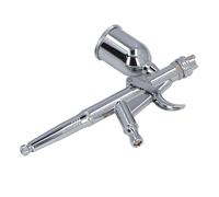 ZJchao Mini Pistola Pulverizadora de Pintura Portátil, Kit de Aerógrafo de Mano de Acero Inoxidable para Decoración de Pasteles Versátil y Pintura de Modelos, Capacidad de 15 Cc