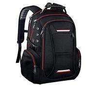 ZJchao Mochila Casual de Negocios para Hombres, Mochila para Computadora Portátil de Gran Capacidad con Puerto USB y Conector para Auriculares, para Viajes Internacionales, Acampar y