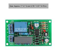 ZJchao Módulo de relé Temporizador de 220 V, Tablero de Control del Interruptor de Retardo para Funciones de Sincronización de Entrada/salida