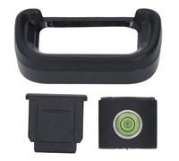 ZJchao Ocular de Cámara Profesional con Cubierta de Visor y Nivel Integrado para A6700, Alivio Ocular Ajustable para Cámaras DSLR y sin Espejo