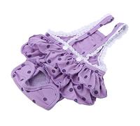 ZJchao Pañales de Bulldog Franceses Hembra, Tirantes de Perros Puntos Menstruales Pantalones de Suspensión Sanitaria Pañales Saltos de Perros Bragas para Medianos Grandes Bulldog Franceses (XXL)