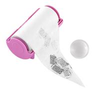 ZJchao Pegatina de Estampas de Uñas Clean Stamping Gel Gel Paper Paper Stamper Poleador de Uñas Suministros de Arte de Uñas con Papel Roll Eliminar sin Esfuerzo Polaco Mantenga (PINK)