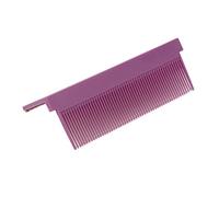 ZJchao Peine Alisador de Pelo, Peine de Fibra de Carbono, Accesorios de Estilismo para Peluquería, Alisador de Pelo Eléctrico y Férula (PURPLE)