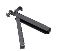 ZJchao Percha para Ropa sobre la Puerta Estante de Secado sobre la Puerta Percha para Varilla Retráctil Portátil Plegable de 5,9 Pulgadas Abrazaderas Ajustables de Aleación de (Gris espacial)