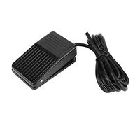 ZJchao Pie Interruptor de Pie Momentáneo TFS-01 250VAC 10A Pedal de Control Antideslizante para Aplicaciones Industriales con 1M de Longitud de Cableado (Longitud de la línea 2 metros)