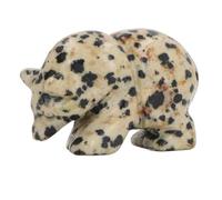 ZJchao Piedra Preciosa Tallada a Mano, Piedra Preciosa de Animal Tallada a Mano, de Colección para el Hogar, Mixta a para Decoración del Hogar de Oficina (Manchado)