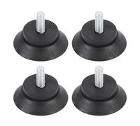 ZJchao Pies de Goma, 4 Piezas Pies de Goma con Muebles de Tornillo Pies de Goma Pies para Muebles Anti Slip Suction Cup Feet para Muebles Equipo de Acondicionamiento Físico