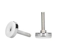 ZJchao Pies de Nivelación M8, de 2 Piezas de Ajustable Muebles Muebles Nivelador Nivelador de Metal Soporte Ajustable Tornillo de Tornillo de Nivelación M8