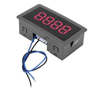 ZJchao Piezas Digital Módulo Contador de Pantalla Digital LED DC - Medidor Más/menos 0-9999 de 4 Dígitos con Luz LED Brillante para Equipos de Prueba y Automatización (rojo)