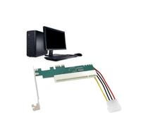 ZJchao Placa Adaptadora ST41 PCI-E X1 a PCI de 32 bits ASM1083 para Dispositivos con Señalización de Alta Velocidad de 2,5 GHz