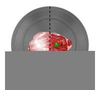 ZJchao Placa Difusora de Calor, Placa Conductora Térmica de Diseño Circular de Aleación de Aluminio de 4 Mm de Espesor para una Distribución Uniforme del Calor, con Patrón Radial