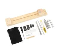 ZJchao Plantilla de Madera Ajustable para Pulseras de Paracord, Herramienta para Hacer Pulseras DIY para Nudos de Cuerda Trenzada y Proyectos de Fijación de Cables