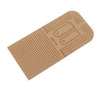 ZJchao Plantilla de Regla Acrílica Transparente para Manualidades, Capa Protectora Incluida, Herramienta de Plantilla de Corte Preciso