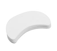 ZJchao Plantillas de Almohadillas para Sombras de Ojos para Maquillaje 50 Pcs Blancos, Parches de Almohadilla de Sombra de Ojos de Tela No Tejida (100PCS)