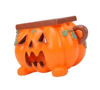 ZJchao Portavasos de Resina con Forma de Calabaza, Soporte Decorativo de