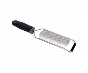 ZJchao Rallador de Queso de Acero Inoxidable, Trituradora Zester con Base Antideslizante y Gran Superficie de Rejilla para Hornear Pasta, Ensaladas y Verduras