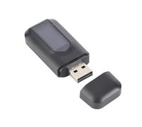 ZJchao Receptor Transmisor USB Inalámbrico, Amplificador Bluetooth 5.0 RECEPTER EXTRENDER USB Adaptador Bluetooth con Pantalla LCD para la Transmisión Estable 2 en 1 Adaptador AUX