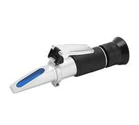 ZJchao Refractómetro Portátil para Medición Precisa de la Concentración de Frutas, Azúcar y Miel 28 62%