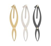 ZJchao Reglas de Posición de Tatuaje de Relación Dorada, Regla de Ceja Permanente, Acero Inoxidable con Acabado Satinado, Herramientas Portátiles de Forma de Cejas para Cejas