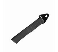 ZJchao Remolque Cuerda Remolque Correa de de Nailon para Coches de Carreras de Alta Resistencia con Soporte de Acero Diseño Universal para Remolcar hasta 10,000 Libras (Black)