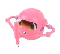 ZJchao Robot de Dibujo Automático, Juguete Educativo Interactivo para Niños con 100 Tarjetas, 12 Bolígrafos de Colores para Aumentar la Creatividad, Coordinación Mano-Ojo (Pink)