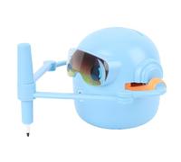 ZJchao Robot de Dibujo Automático, Juguete Educativo Interactivo para Niños con 100 Tarjetas, 12 Bolígrafos de Colores para Aumentar la Creatividad, Coordinación Mano-Ojo (Cielo Azul)