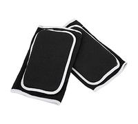 ZJchao Rodilleras de Seguridad para Niños con Cojín de Esponja para Deportes y Actividades Protección de Voleibol, Fútbol y Baile (BLACK)