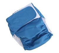 ZJchao Ropa Interior de Pañales de Tela Reutilizable para Adultos, Protección contra la Incontinencia a Prueba de Fugas de Alta Absorbencia, Calzoncillos Lavables para Hombres y Mujeres (azul oscuro)