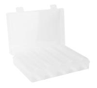 ZJchao Soporte de Dinero, Almacenamiento de Dinero Transparente 100 Piezas 17/20/25/27/30 Mm Organizador Japoneses con Caja Moneyas Almohadilla Espuma EVA, Cajón Almacenamiento para el Hogar