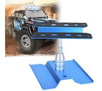 ZJchao Soporte de Mantenimiento de Coche RC, Plataforma de Reparación a Escala 1/8 1/10, Estación de Trabajo de Montaje Verde (Blue)