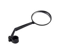 ZJchao Soporte para Manillar de Espejo de Bicicleta, Espejo Retrovisor para Bicicleta, Retrovisor Lateral Negro, para, Lente Convexa de Vidrio HD, de Ciclismo para Manillar, de Montaña, Carretera,