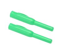 ZJchao Soporte, Productos de Oficina, 2 uds., Tapa de Rotuladores de Diseño Estándar con Clamp/Holder de Bolsillo, Fijación en Bolsillo, Bolsa de Herramientas, Mochila, Libros (GREEN)