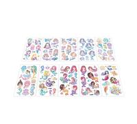 ZJchao Suministros de Tatuajes Temporales Impermeables con Chispas 10pcs Diseños de Animales Festival Suministros para Niños Decoraciones de Verano para Adultos (Tipo 2)