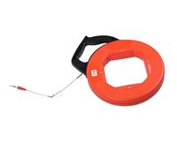 ZJchao Tape, Reel, Non-conductive Carrete de Cinta Pasacables de Fibra de Vidrio No Conductora de 30 M - Herramienta para Tirar de Cables para Electricistas, Diámetro de Cable de 4 Mm para Trabajo
